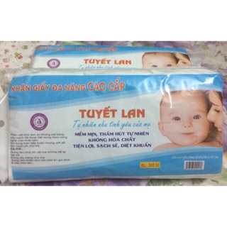 Khăn vải đa năng Tuyết Lan bịch lớn , combo 10 bịch