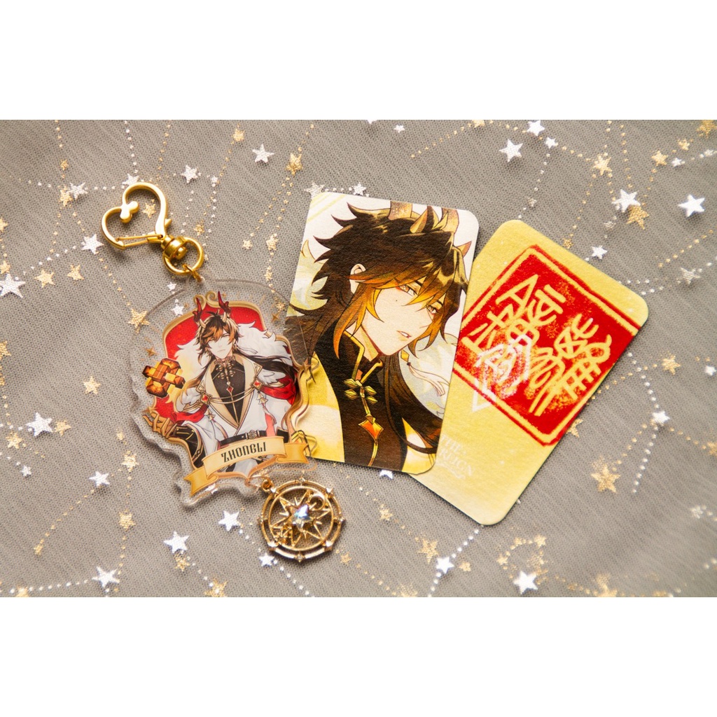 Genshin Impact - card bo góc The Sovereign bán theo set