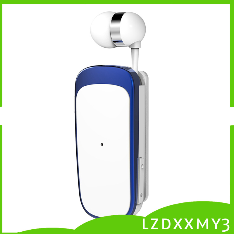 Tai Nghe Bluetooth Cài Áo K52 Có Dây Rút