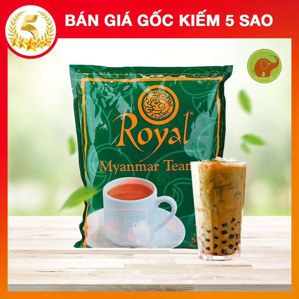 Trà Sữa Tự Pha Gói Royal Myanmar Teamix 600g 30 gói nhỏ