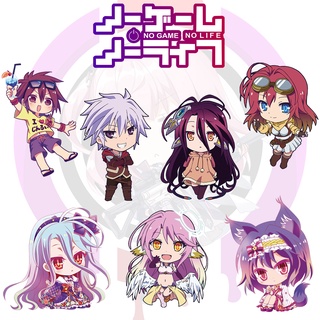 Móc khóa in hình nhân vật hoạt hình No Game No Life