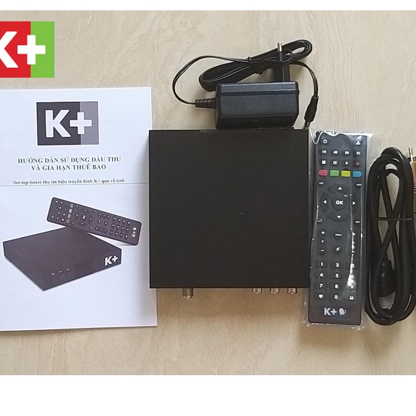 Đầu thu K+ HD mẫu mới (tặng thẻ giải mã)