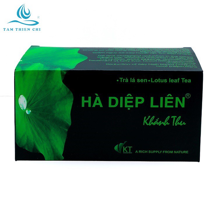 Thực phẩm bảo vệ sức khỏe Trà lá sen Hà Diệp Liên hộp 30 túi lọc | BigBuy360 - bigbuy360.vn
