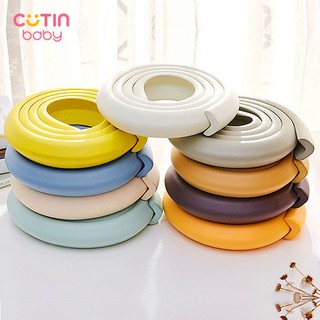 Bọc cạnh bàn an toàn cho bé, Xốp bọc cạnh bàn giữ an toàn cho bé [Dài 2m, cao su NBR mềm mại]