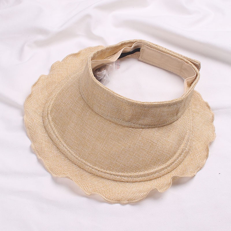 Mũ Chống Nắng Mùa Hè Mỏng Màu Trơn Dễ Thương Cho Bé 2-6 Tuổi