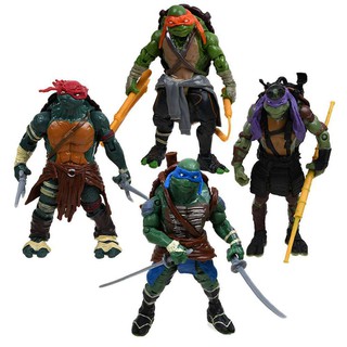 Mô Hình 04 Nhân Vật Ninja Rùa - Cao12 cm Mẫu 02