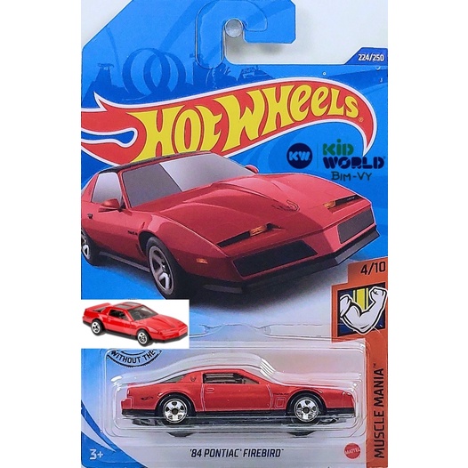 Xe mô hình Hot Wheels basic '84 Pontiac Firebird GHD08.