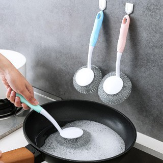 Bàn Chải Chà Rửa Chén Dĩa Tay Cầm Dài