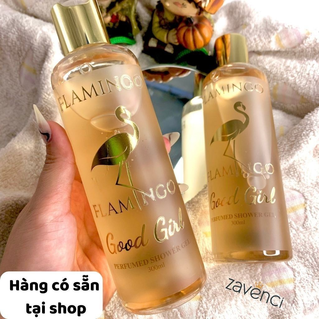 Sữa tắm nước hoa FLAMINGO nữ hương thơm Good Girl dưỡng trắng da 300ml - Zavenci | BigBuy360 - bigbuy360.vn