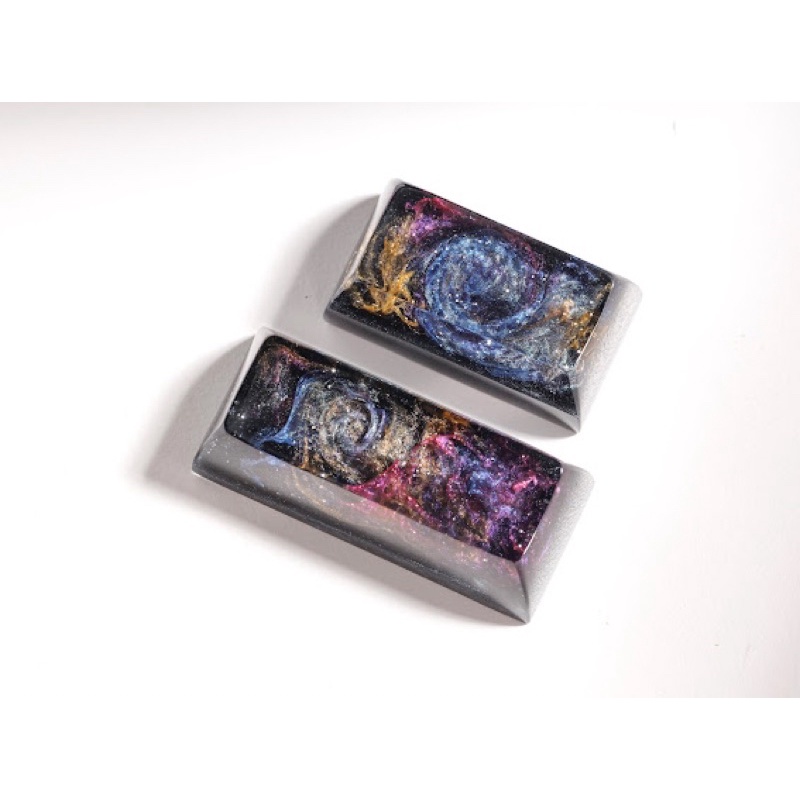 Nút bàn phím cơ Vũ trụ.Keycap resin Galaxy.Keycap Artisan