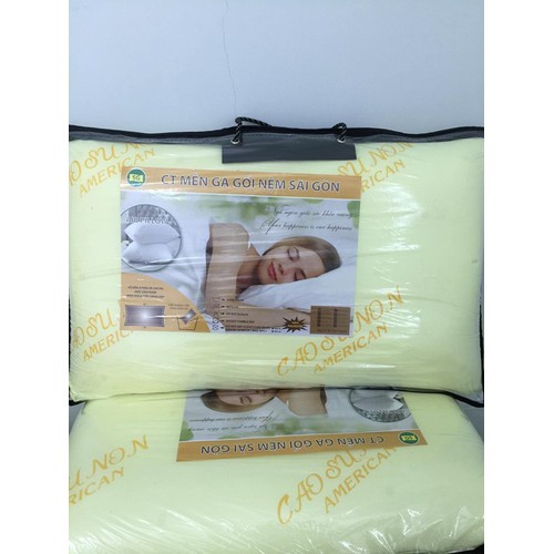 RUỘT GỐI NẰM CAO SU 35 x 55cm