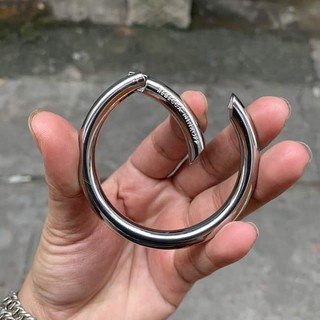 Móc Khóa Tròn Inox