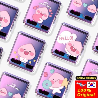 Kakao Friends Official Apeach Lovely Day Galaxy Z Flip Hard Case