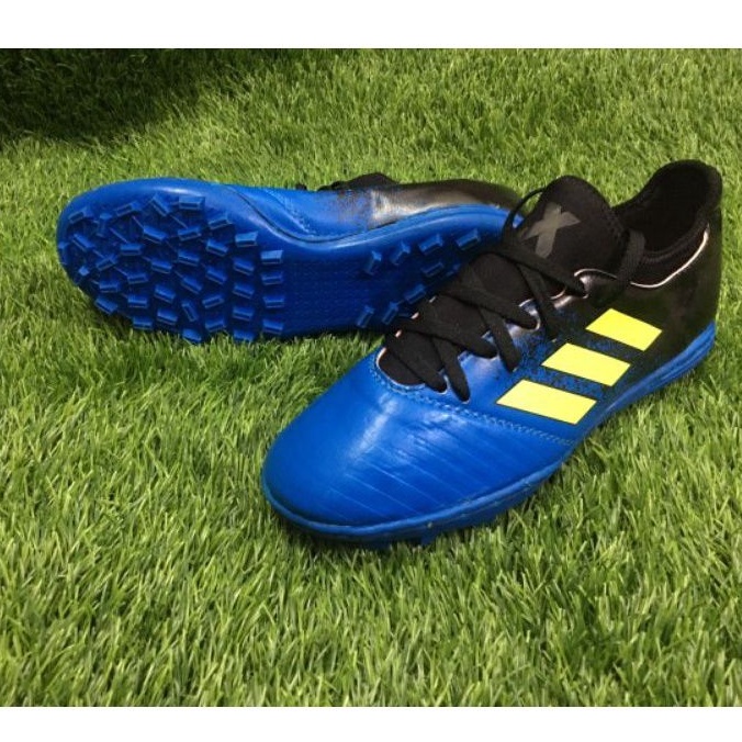 Giày đá bóng sân cỏ nhân tạo X đế cao su siêu bền  tặng tất [ CAM KẾT Y HÌNH]