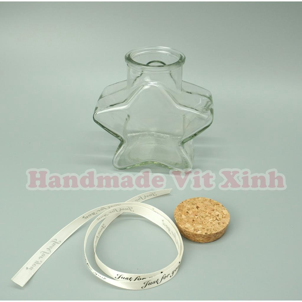 Lọ Đựng Ngôi Sao Điều Ước - Set Nguyên Liệu Và Lọ Đựng
