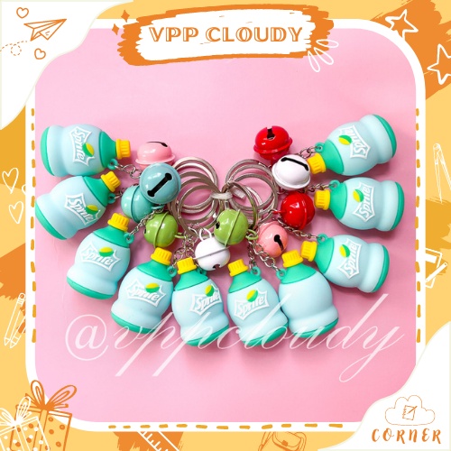 Móc Khóa Chai Nước Ngọt (Coca/ Sprite) 💖 𝑭𝑹𝑬𝑬𝑺𝑯𝑰𝑷 💖