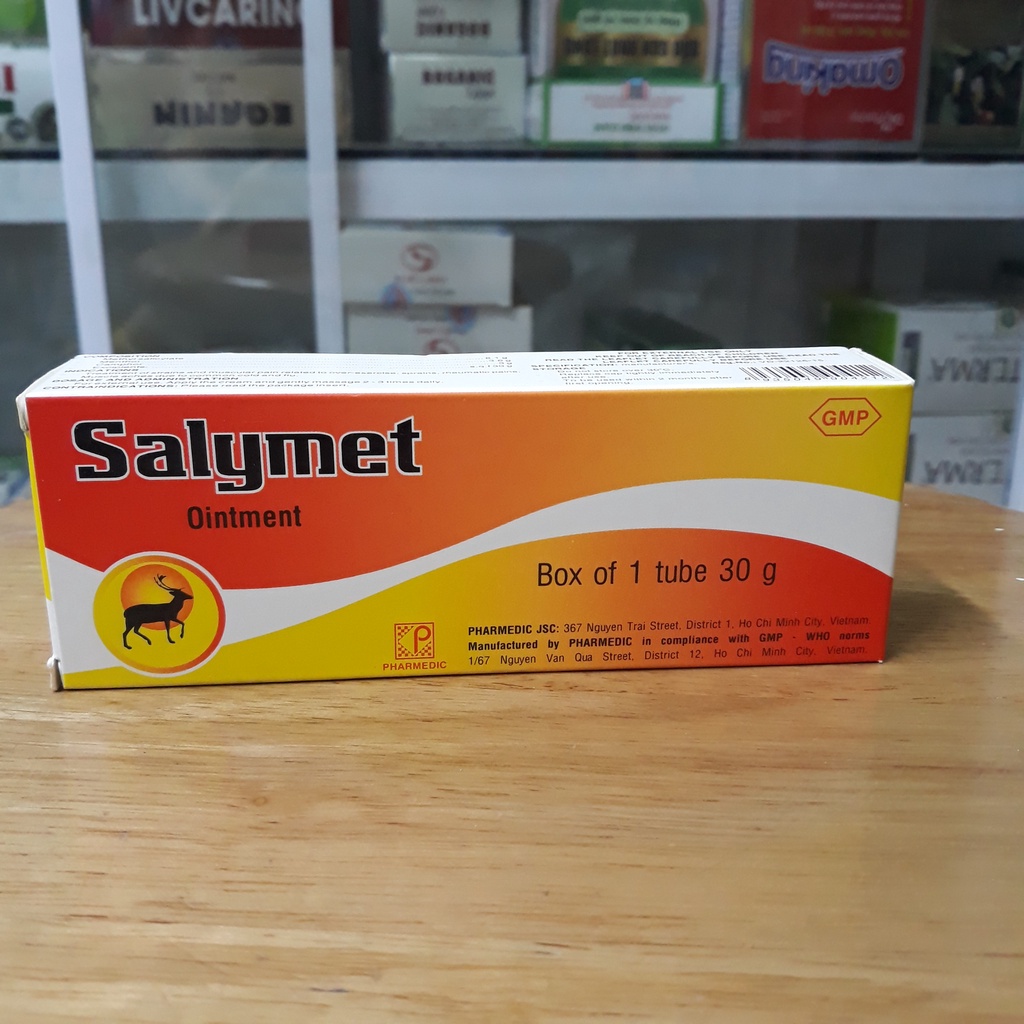 Kem Bôi Ngoài Da Salymet tuýp 30g