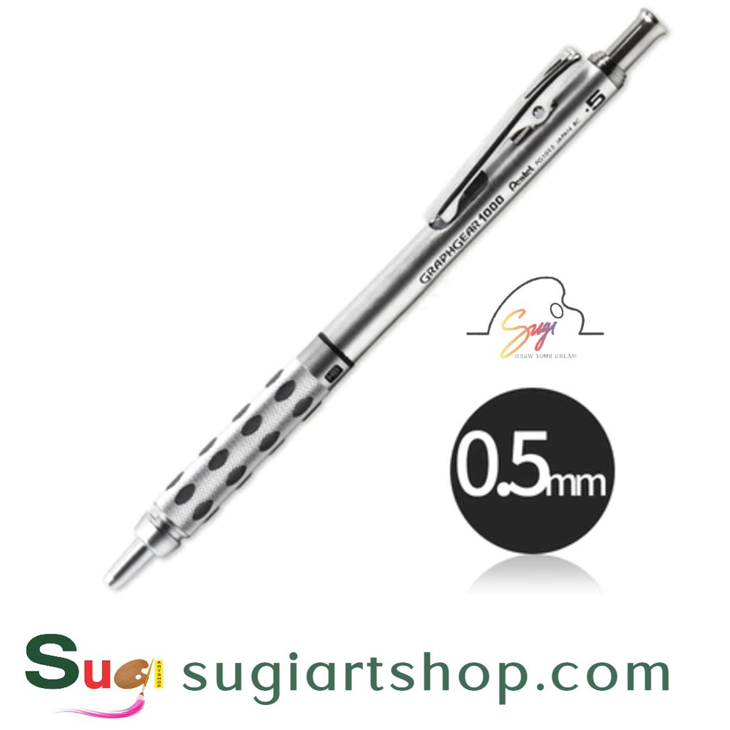 Chì bấm soạn thảo cơ khí Pentel Graph Gear 1000 Mechanical Drafting Pencil Đúc ...