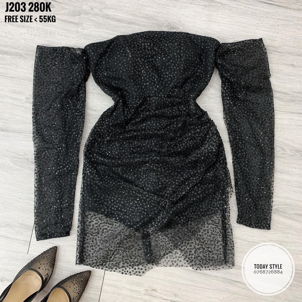 JUMSUIT BODY TODAYSTYLE ÁNH KIM TÔN DÁNG  J203
