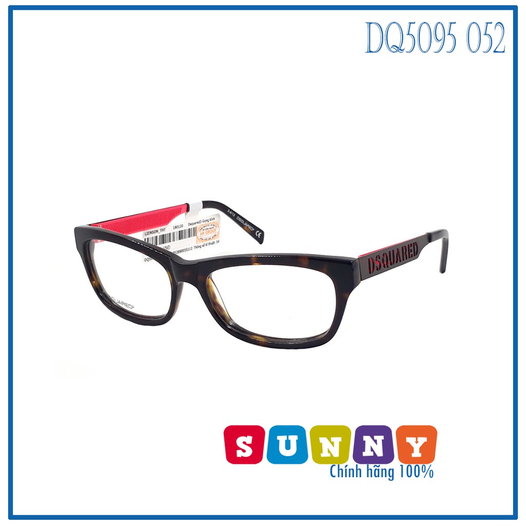Gọng kính cận DSquared2 DQ5095 - bảo hành vĩnh viễn, sp chính hãng 100%