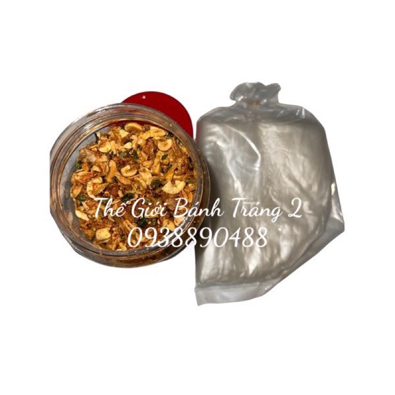 CHAY ĐƯỢC ! hủ 200gr Muối hành phi đậu phộng đặc sản Tây Ninh cực ngon