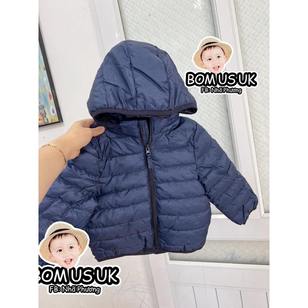 Áo phao bé lớn HM auth size 18m-10y