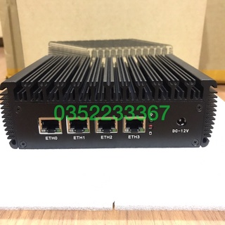 Router pfsense, OpenWRT 4 NIC 2500Mbps, CPU J4125 lõi tứ 2.7Ghz, AES-NI