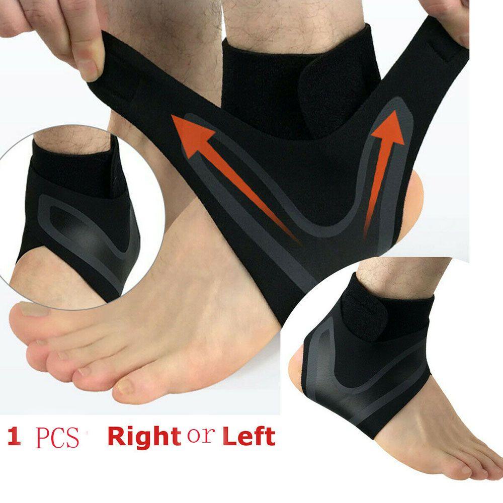 Đai Quấn Bảo Vệ Mắt Cá Chân Trái Chất Lượng Cao Co Giãn Gọn Nhẹ Chống Bong Gân Có Thể Điều