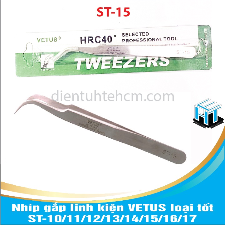 Nhíp gắp linh kiện VETUS loại tốt nhiều phân loại