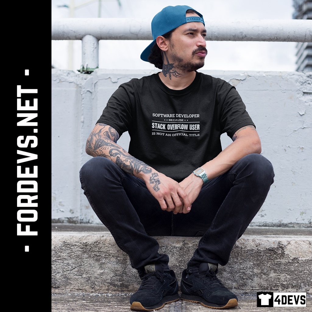 Áo thun nam Lập trình viên - Stack Overflow Developer