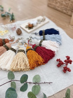 Tua rua Hạt mưa handmade