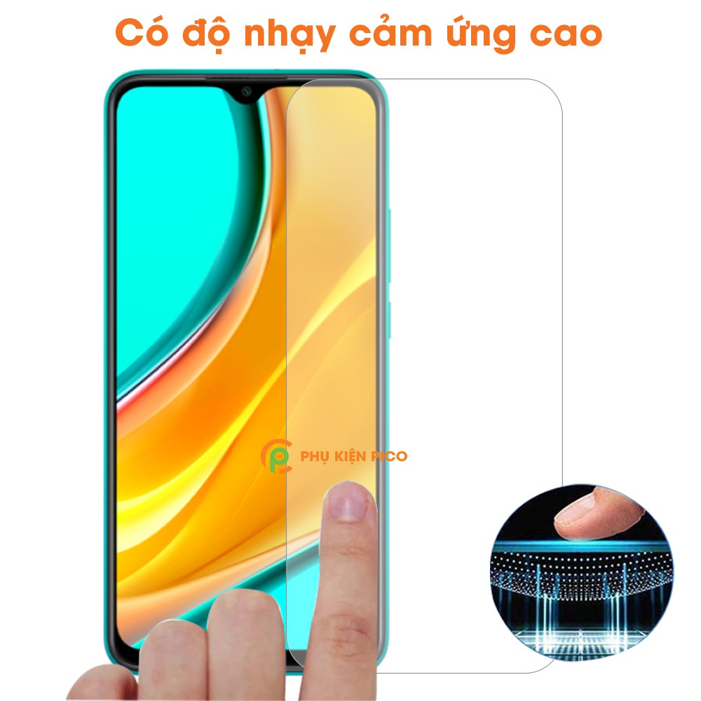 Kính cường lực Xiaomi Redmi 9 full màn hình chính hãng Gor dùng chung với mọi loại ốp lưng - Dán màn hình Xiaomi Redmi 9