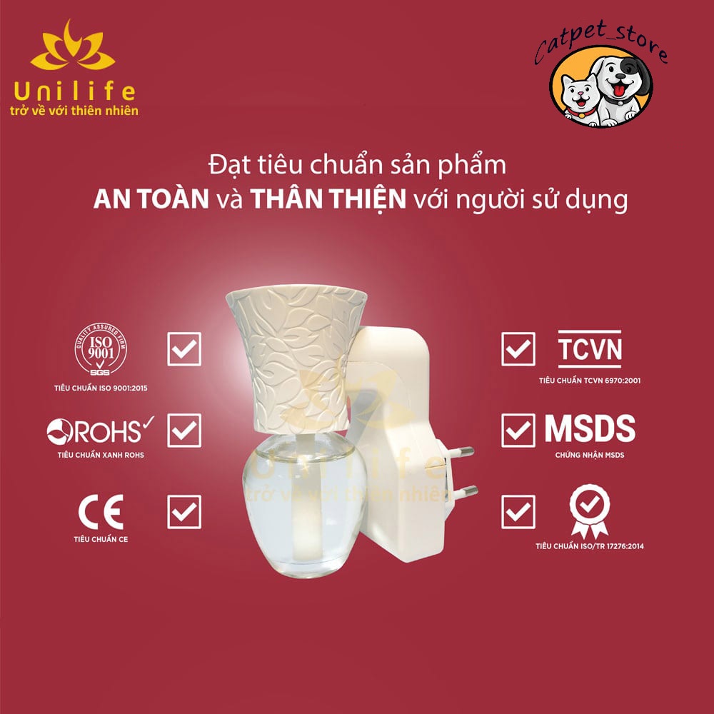 Tinh dầu Hoa Hồng nguyên chất chai 30ml  tinh dầu thiên nhiên nguyên chất hương Hoa Hồng Unilife[ CHÍNH HÃNG ]