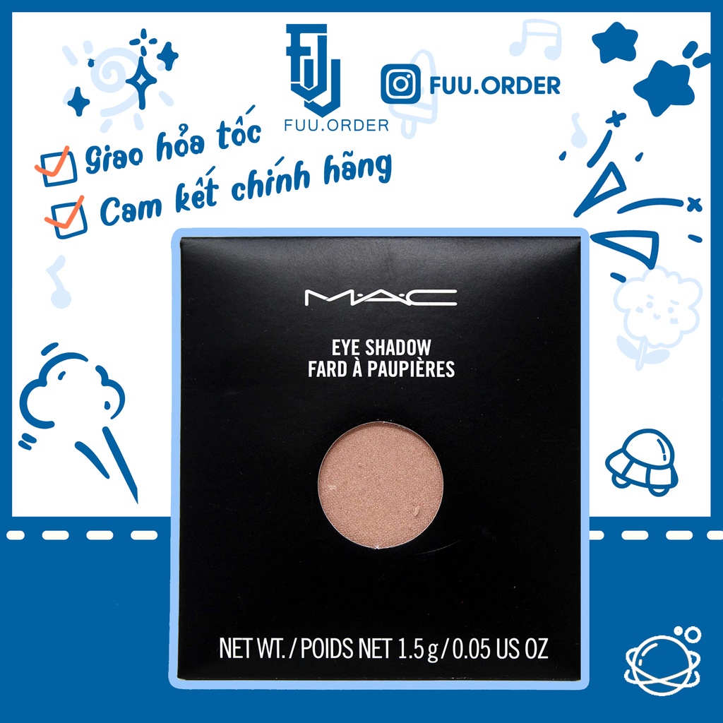Màu mắt lẻ MAC Eyeshadow Refill Pan