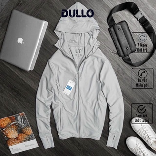 Áo chống nắng nam 2 lớp DULLO chất vải kim cương thoáng khí chống tia UV