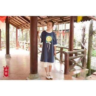 Áo dài tứ điên Cúc Hoa