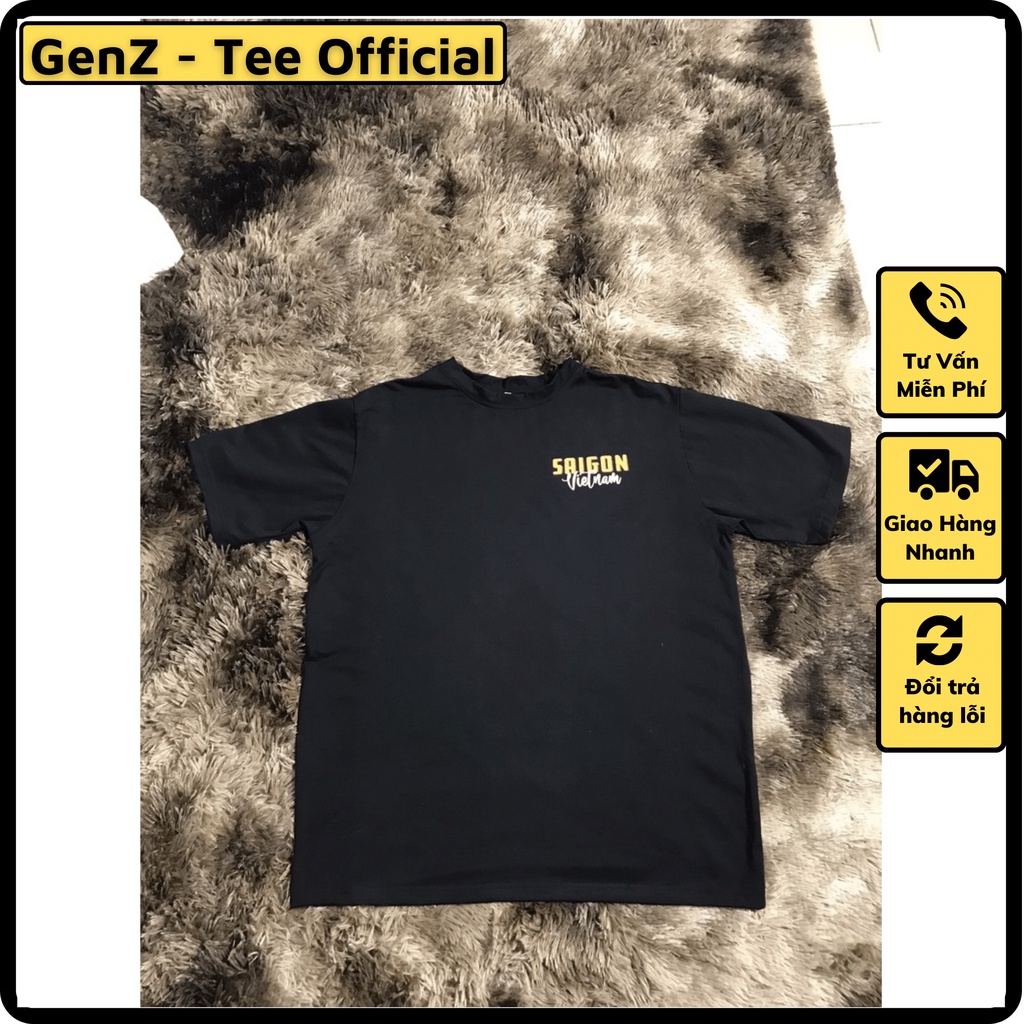 Áo Thun Local Brand Sài Gòn, Áo 63 Tỉnh Thành Nam Nữ Form Rộng Unisex Genz Cá Tính