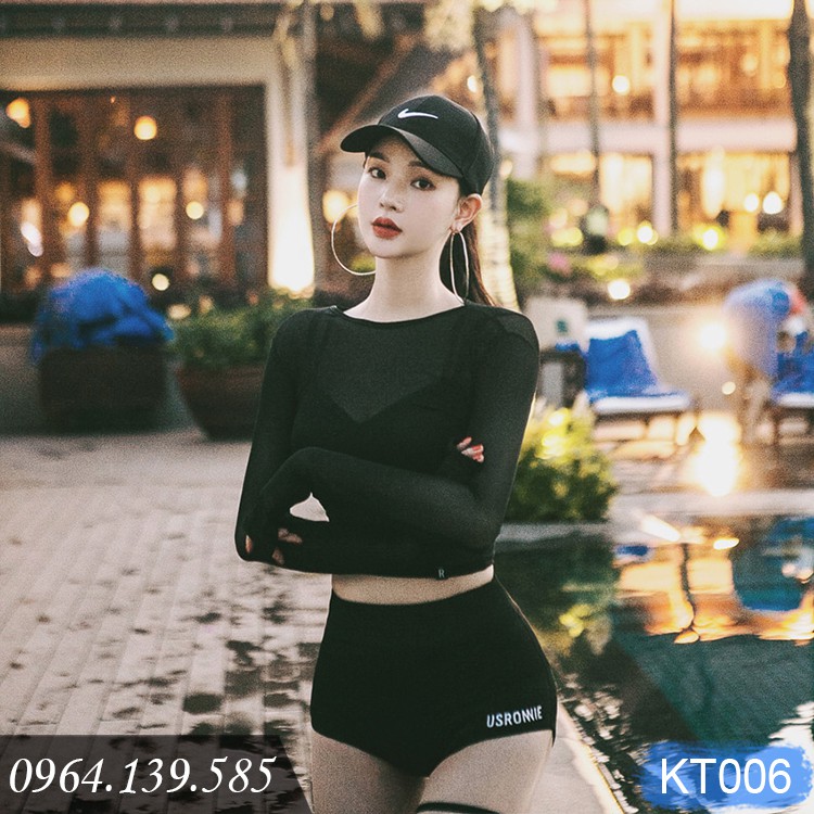 [THANH LÝ] - Bộ bơi 3 chi tiết ren lưới giá hạt rẻ, cá tính và bắt mắt, bikini đẹp 2021 | KT006