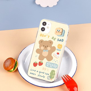 Ốp lưng iphone Gấu Thỏ Chibi  6 6S 6Plus 6S Plus 7 8 7Plus 8Plus X XSMax 11 11 Pro 11 ProMax XR - Béo Phụ Kiện M811