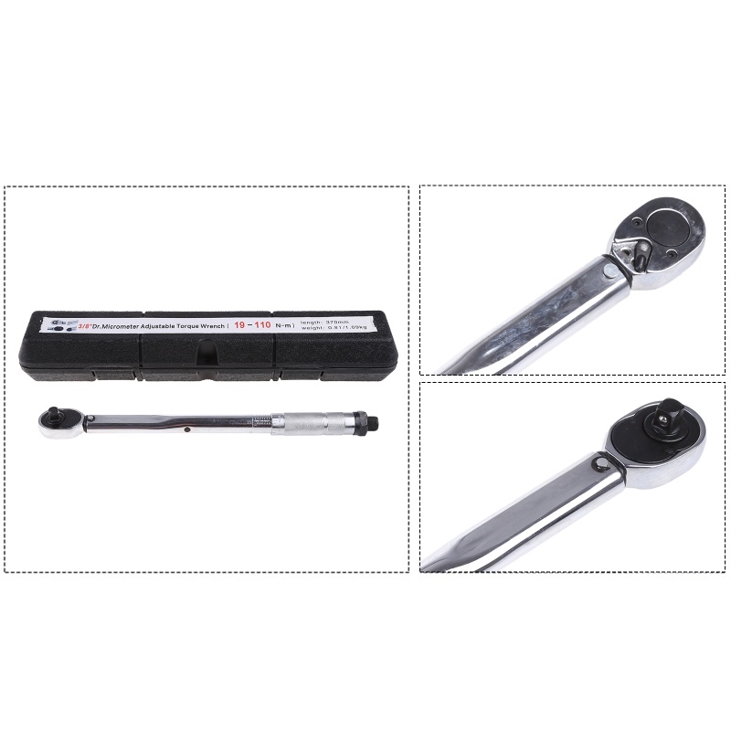 Cờ Lê Hai Đầu 3 / 8 19-110nm Chuyên Dụng Sửa Chữa Tiện Lợi