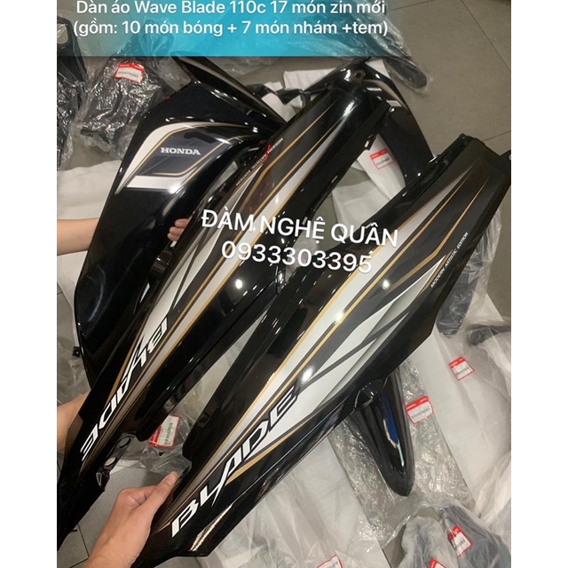 Bộ dàn áo Wave Blade 110cc 17 món  zin hãng mới 100% 💰 3,900,000 VND / 1 bộ y hình