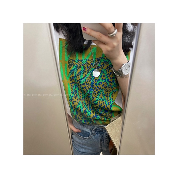 Áo Thun Tay Ngắn Dáng Rộng In Hình Thời Trang Cho Nữ