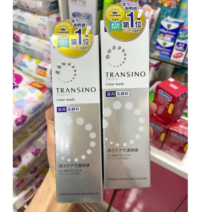 Sữa Rửa Mặt Ngăn Ngừa Nám Transino Nhật Bản 100g