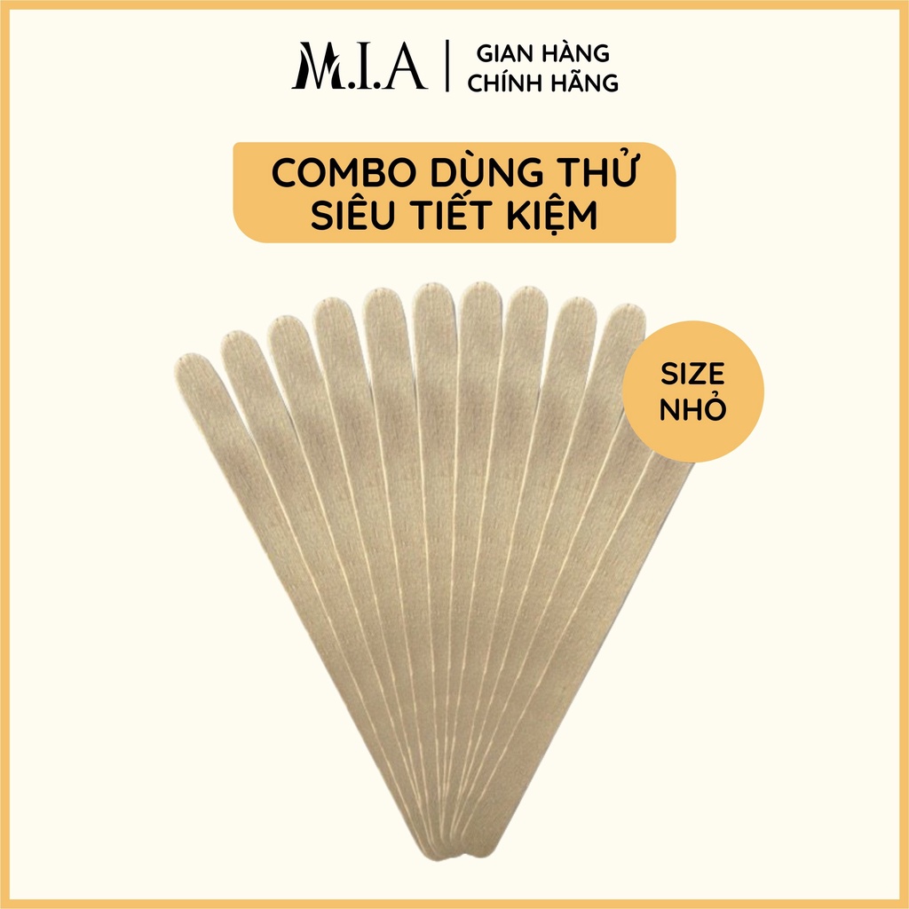 10 Que Phết Sáp Wax Lông Mini Dùng Để Wax Lông Mày, Ria Mép, Lông Mũi