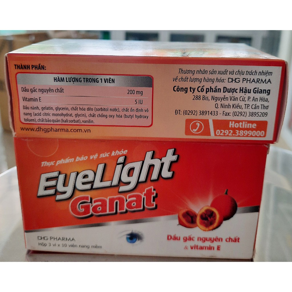 VIÊN UỐNG BỔ MẮT EYELIGHT GANAT