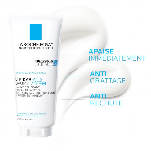 La Roche-Posay Kem dưỡng làm dịu nhanh da siêu khô dị ứng Lipikar Baume AP + M – 75ml - 200ml