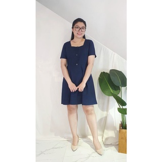 Bigsize công sở - Đầm Cổ Vuông ( 2 Màu )