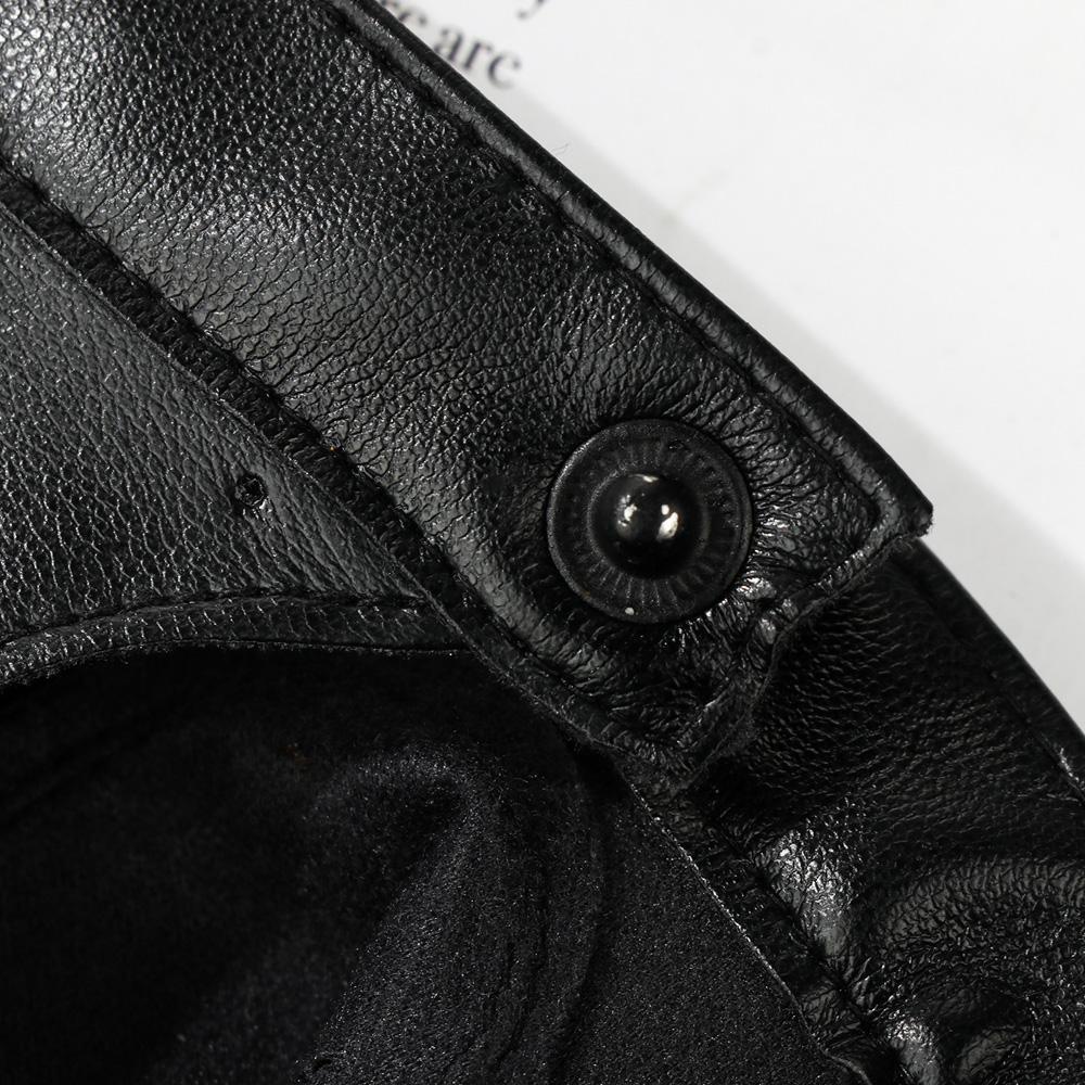 SUSANS Găng Tay Da Hở Ngón Hình Trái Tim