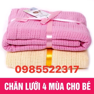 Chăn lưới bốn mùa cho bé yêu