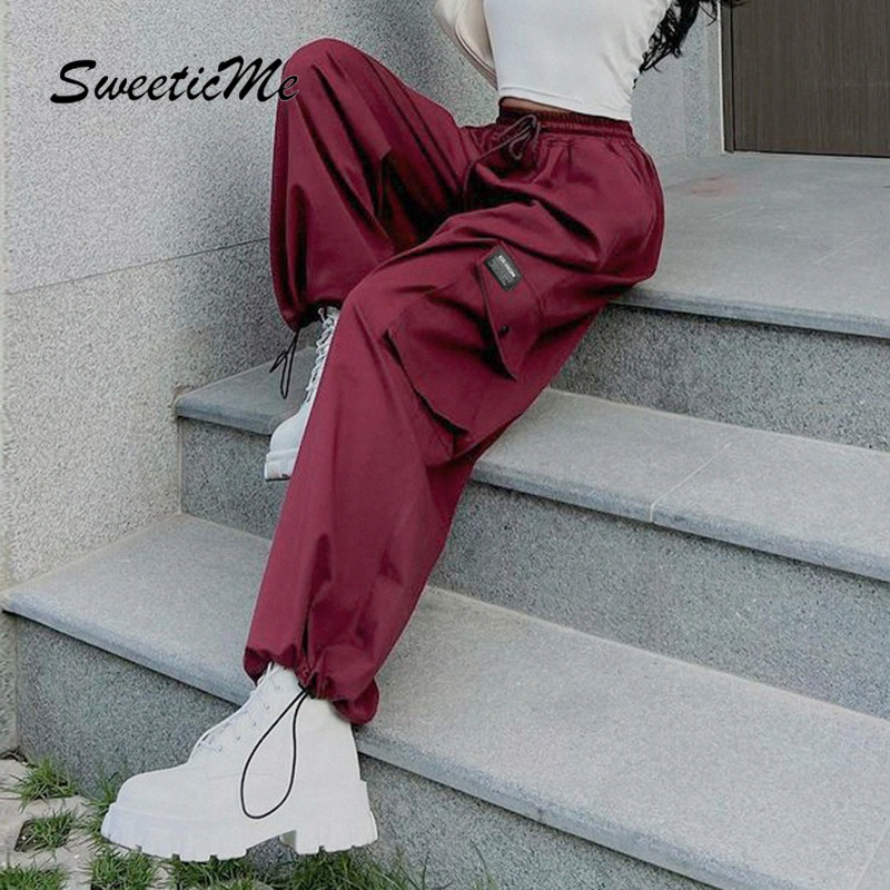 Quần Dài Ống Rộng SweeticMe Thời Trang Dành Cho Nữ